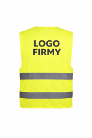 Kamizelka Unisex Ostrzegawcza Odblaskowa - obrazek 2