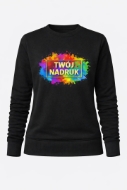 Bluza damska  z własnym nadrukiem personalizowana - obrazek 2