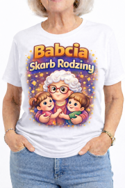 Koszulka na Dzień Babci „Babcia Skarb Rodziny” - obrazek 3