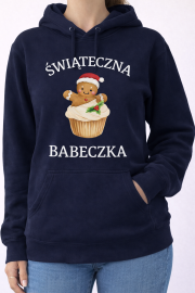 Bluza z kapturem „Świąteczna Babeczka”