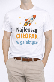 Koszulka męska „Najlepszy chłopak w galaktyce” - obrazek 2
