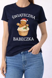 Koszulka damska „Świąteczna Babeczka”