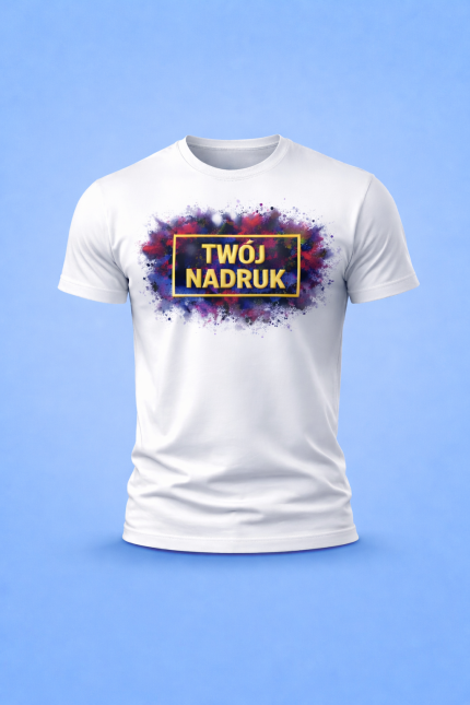 Koszulka męska z własnym nadrukiem personalizowana