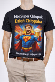 Koszulka „Mój Super Chłopak – Dzień Chłopaka” - obrazek 2