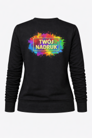 Bluza damska  z własnym nadrukiem personalizowana - obrazek 3