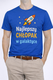 Koszulka męska „Najlepszy chłopak w galaktyce” - obrazek 3