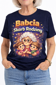 Koszulka na Dzień Babci „Babcia Skarb Rodziny” - obrazek 4