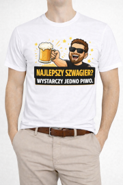 Koszulka męska dla Szwagra „Najlepszy Szwagier? ” - obrazek 3