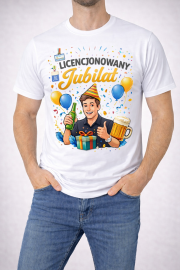 Koszulka „Licencjonowany Jubilat” - obrazek 2