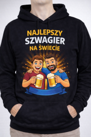 Bluza z kapturem „Najlepszy Szwagier na Świecie” - obrazek 2