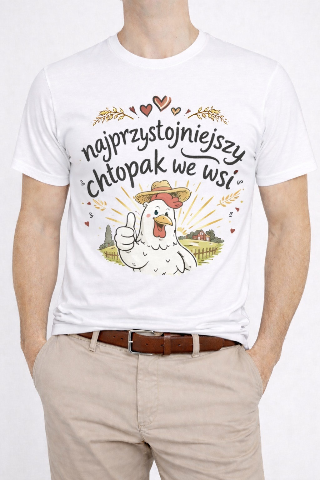 C675DFA0-0C2C-4E8C-8DC0-CDC6122D458C Koszulka ,,Najprzystojniejszy chłopak we wsi '' - obrazek 1