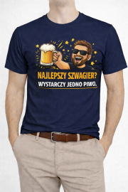 Koszulka męska dla Szwagra „Najlepszy Szwagier? ”