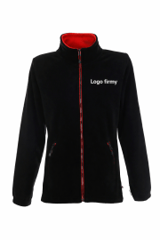 Bluza Męska czarny/czerwony ,,Logo firmy”