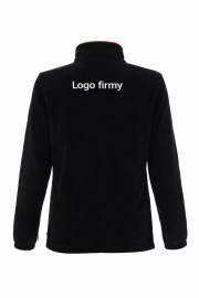 Bluza Męska czarny/czerwony ,,Logo firmy” - obrazek 2