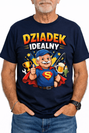 Wyjątkowa koszulka na prezent „DZIADEK IDEALNY” - obrazek 2
