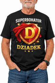 Koszulka „SUPERBOHATER DZIADEK” - obrazek 2