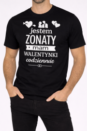 Koszulka męska na prezent „Jestem Żonaty ” - obrazek 2