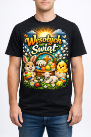 Koszulka Wielkanocna „Wesołych Świąt” - obrazek 2