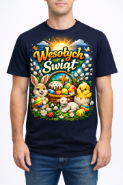 Koszulka Wielkanocna „Wesołych Świąt” - obrazek 3