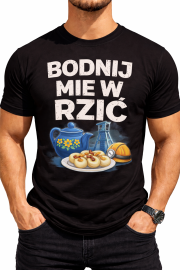Koszulka Męska Ślązaka „Bodnij Mie w Rzić” - obrazek 2