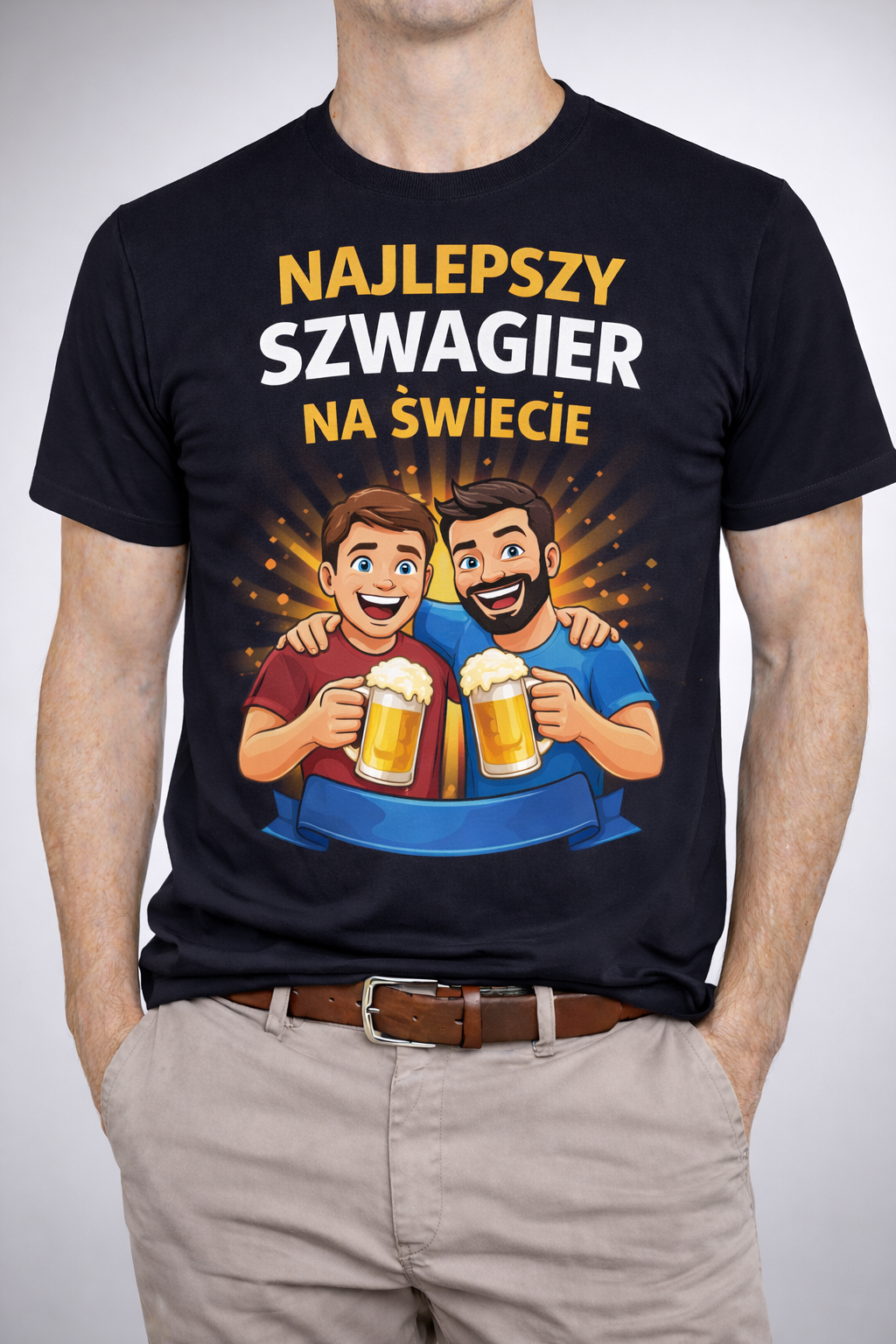 ChatGPT Image 23 sty 2026, 17_31_38 Wyjątkowa koszulka na okazję „Najlepszy szwagier ” - obrazek 1