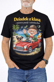 Koszulka „Dziadek z klasą – mistrz pasji i uśmiechu” - obrazek 3