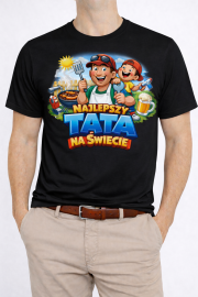Koszulka męska „Najlepszy Tata na świecie” - obrazek 2