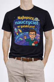 Koszulka„Najlepszy nauczyciel w galaktyce” - obrazek 3