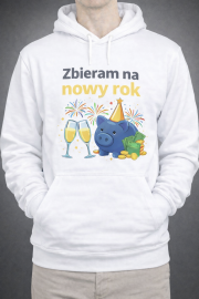 Bluza z kapturem „Zbieram na Nowy Rok” - obrazek 2