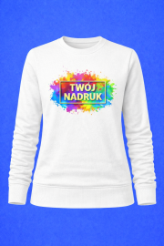 Bluza damska  z własnym nadrukiem personalizowana