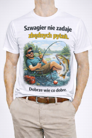 Koszulka „Szwagier nie zadaje zbędnych pytań”