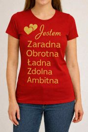 Koszulka damska ,,Jestem zołza” na prezent - obrazek 3