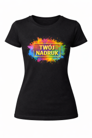 Koszulka damska z własnym nadrukiem personalizowana
