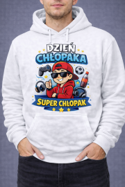Bluza z kapturem „Dzień Chłopaka – Super Chłopak” - obrazek 2