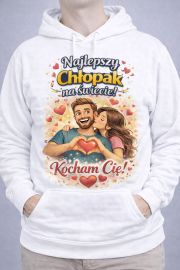 Bluza z kapturem „Najlepszy Chłopak na świecie! - obrazek 2