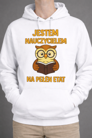 Bluza z kapturem „Jestem nauczycielem” - obrazek 2