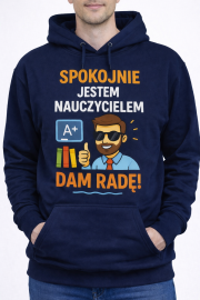 Bluza męska  „Spokojnie, jestem nauczycielem”