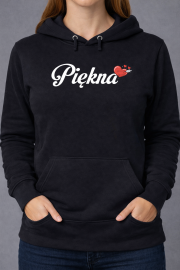 Wyjątkowa Bluza z kapturem Dla Niej  „Piękna” - obrazek 2