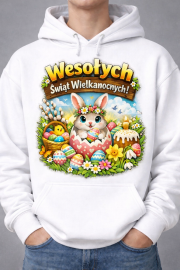 Bluza z kapturem „Wesołych Świąt Wielkanocnych!” - obrazek 2