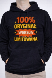 Bluza z kapturem „100% Oryginał – Wersja Limitowana” - obrazek 2