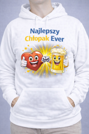 Bluza z kapturem „Najlepszy Chłopak Ever” - obrazek 2