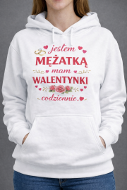 Bluza z kapturem Dla Niej „Jestem Mężatką”