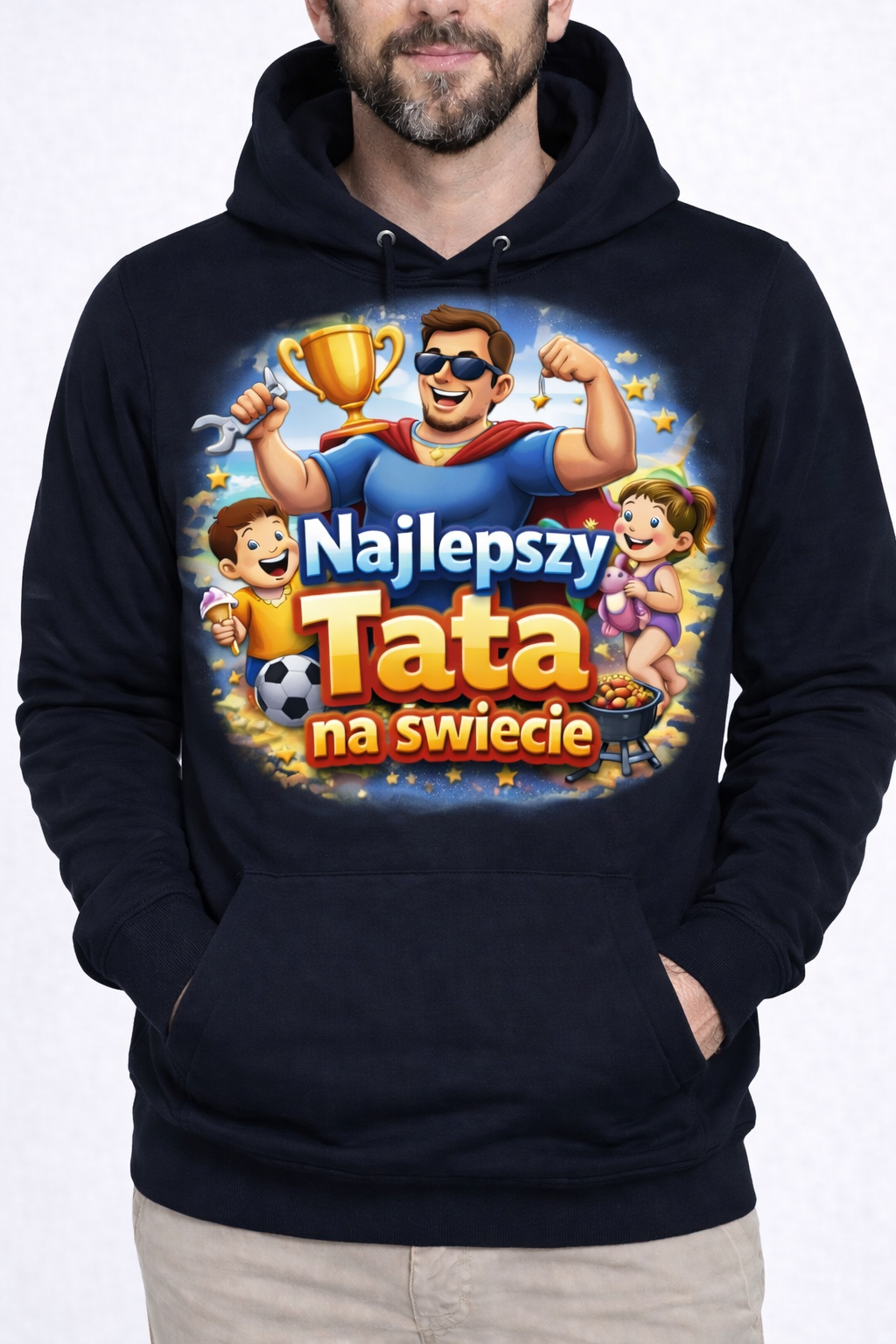 769A1A2C-B6A0-4A65-B2A0-67E718BBEDDA Bluza dla Taty „Najlepszy Tata na Świecie” - obrazek 1