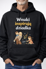 Bluza z kapturem „Wnuki inspirują dziadka”