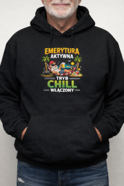 Bluza z kapturem „Emerytura Aktywna” - obrazek 2