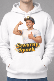 Bluza z kapturem męska „Szwarny Synek”