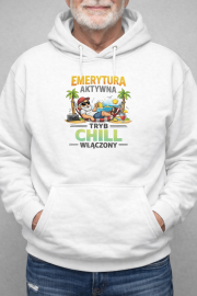 Bluza z kapturem „Emerytura Aktywna”