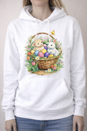 Bluza z kapturem – Wielkanocny koszyczek - obrazek 2