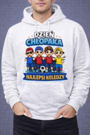 Bluza z kapturem „Dzień Chłopaka – Najlepsi Koledzy”