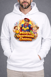 Bluza męska z kapturem „Mistrz Ogarniania Chaosu” - obrazek 2